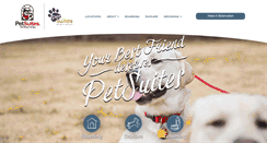 Desktop Screenshot of petsuitesofamerica.com