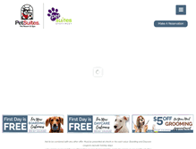 Tablet Screenshot of petsuitesofamerica.com